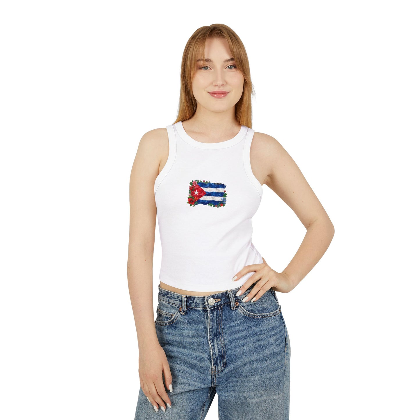 "Bandera Silverstre"-Stonewash Tank Top