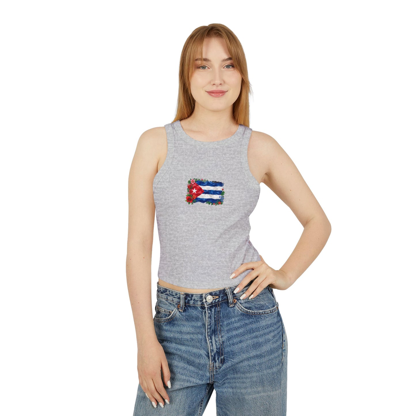 "Bandera Silverstre"-Stonewash Tank Top