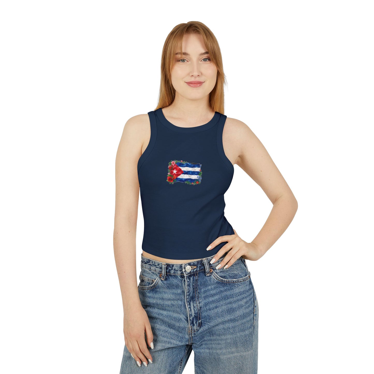 "Bandera Silverstre"-Stonewash Tank Top