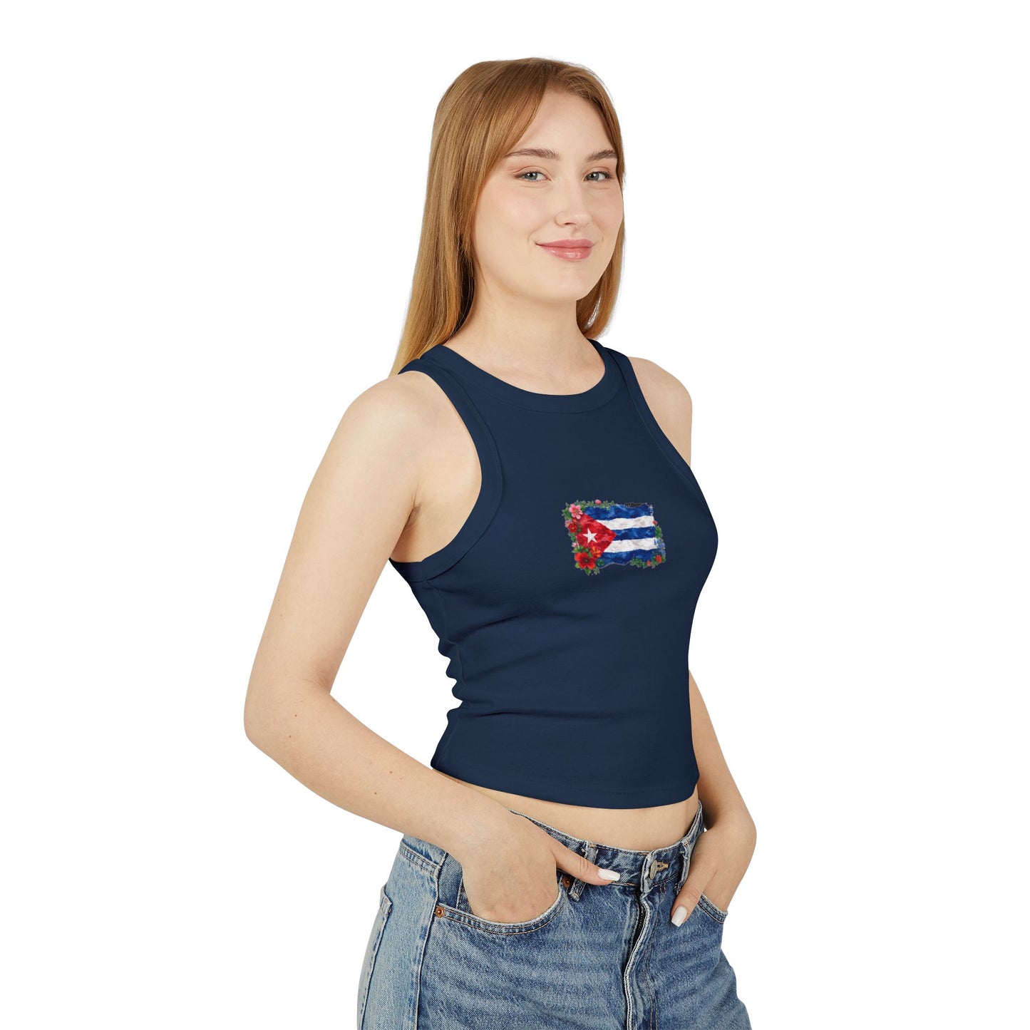 "Bandera Silverstre"-Stonewash Tank Top