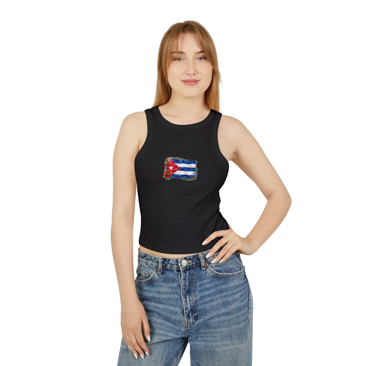 "Bandera Silverstre"-Stonewash Tank Top