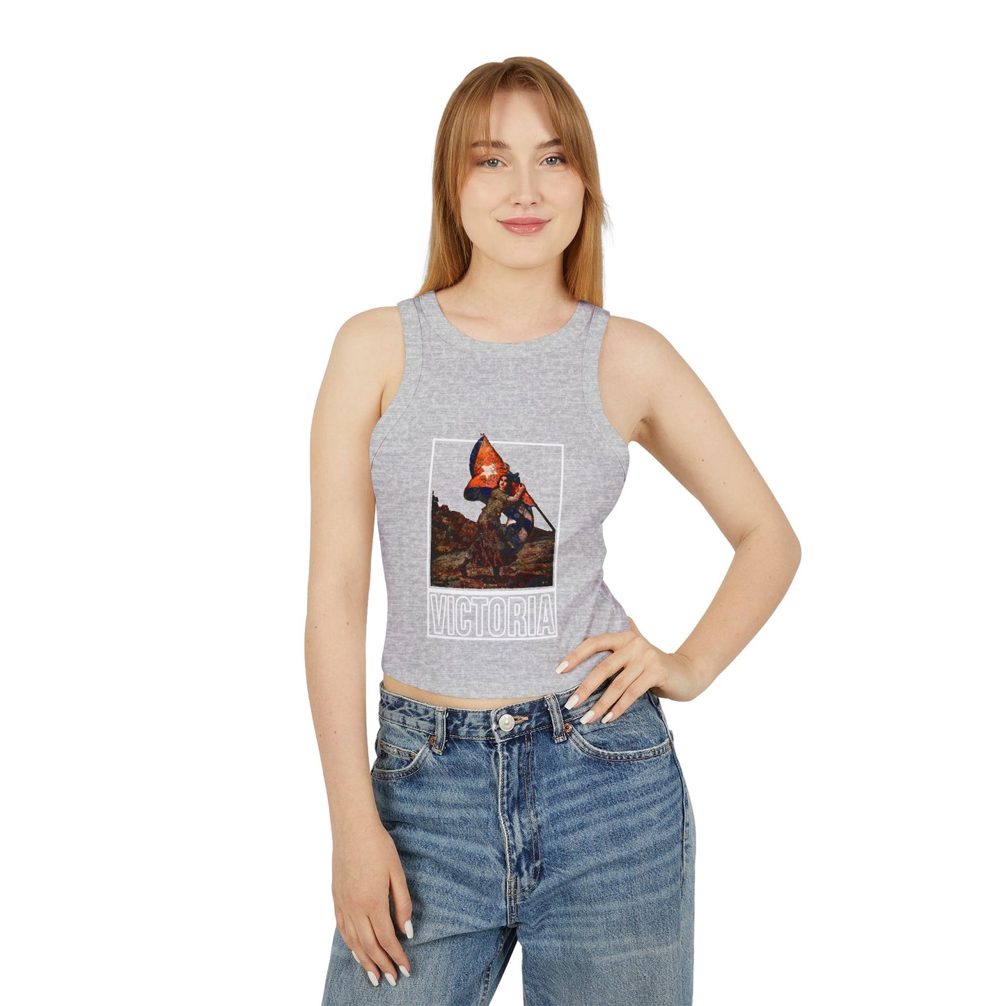 “Victoria” – La Patria se Viste de Lucha Women's Tank Top