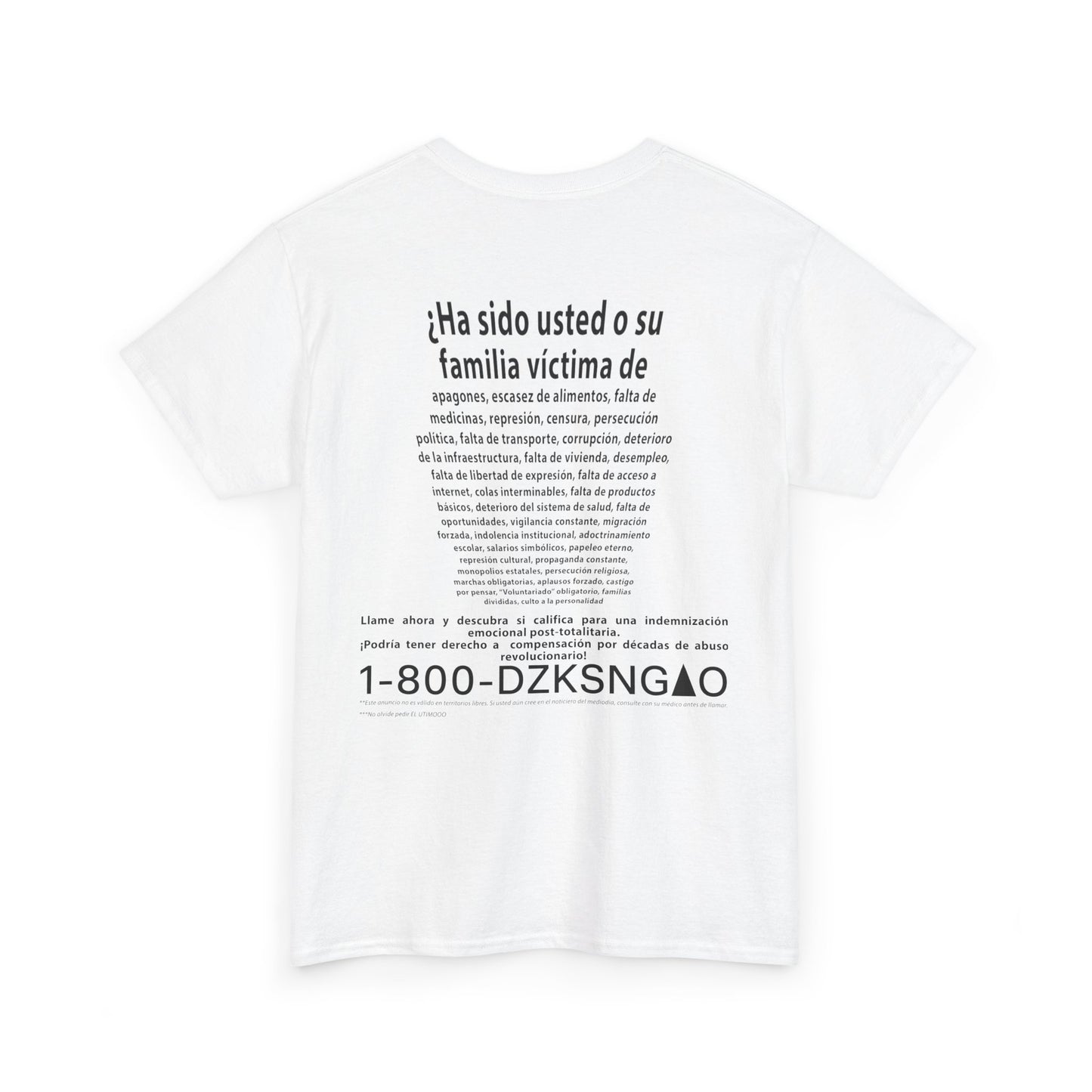 “DZKSNGAO” – Código de Rebeldía T-Shirt