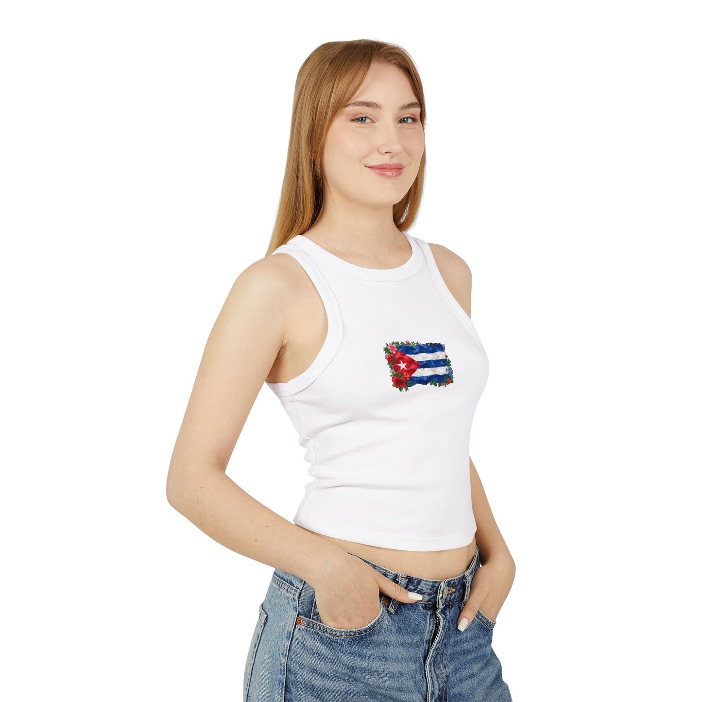 "Bandera Silverstre"-Stonewash Tank Top