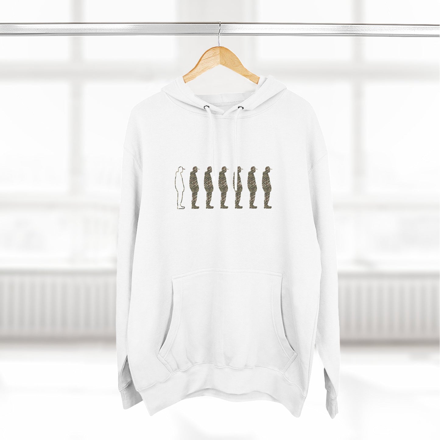 “Permanent Line” – Waiting Uniform Hoodie