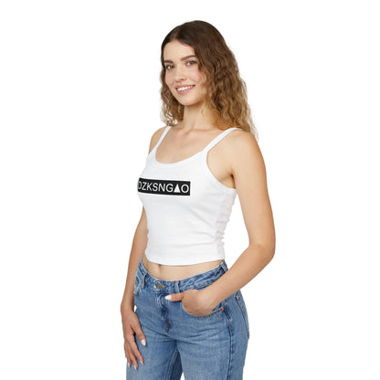 “DZKSNGAO” – Código de Rebeldía Strap Tank Top