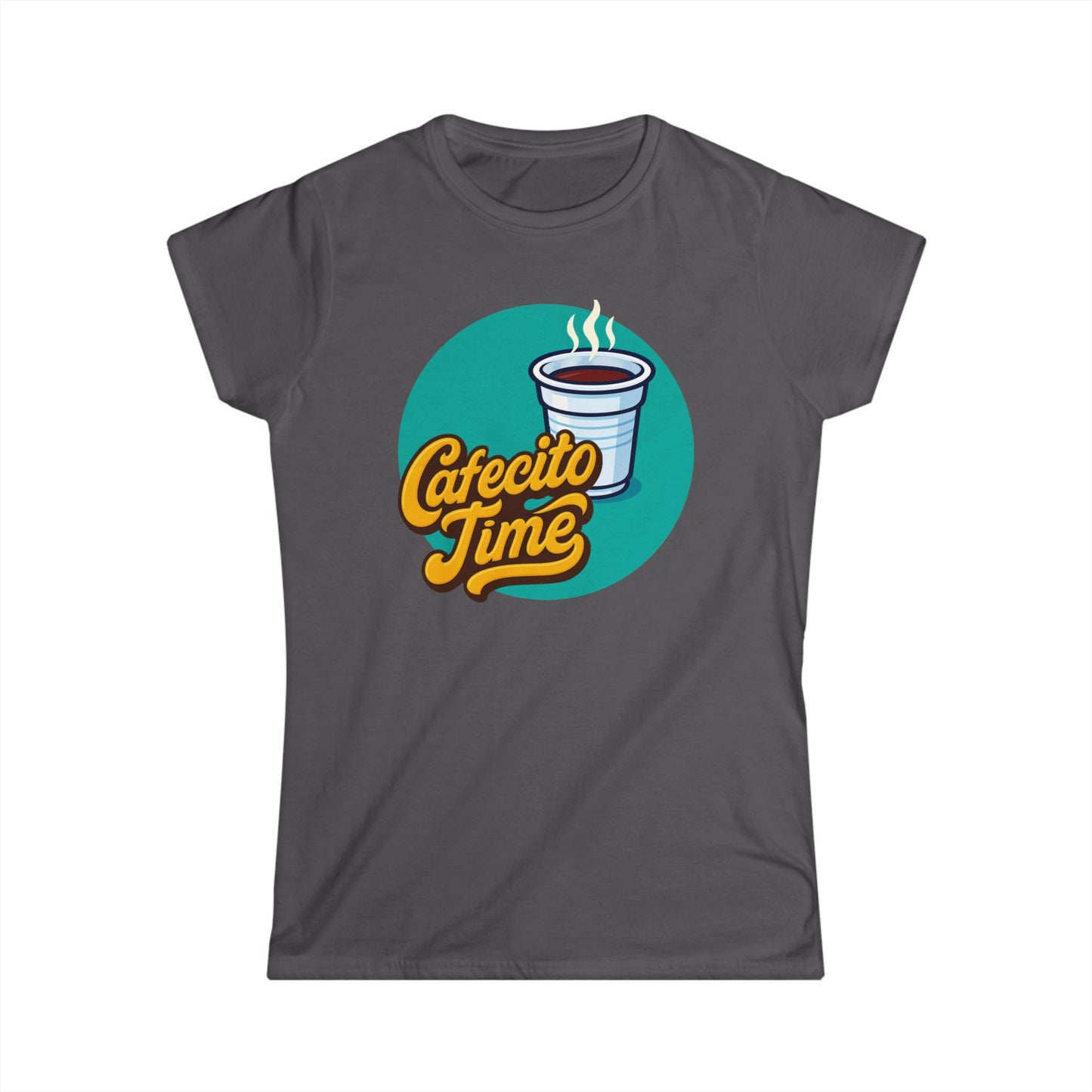 “Cafecito Time” – Edición Pa’ Despertar Softstyle Tee