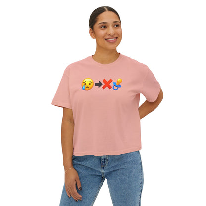 "A llorar que se perdió el tete" – Edición Women's Boxy Tee