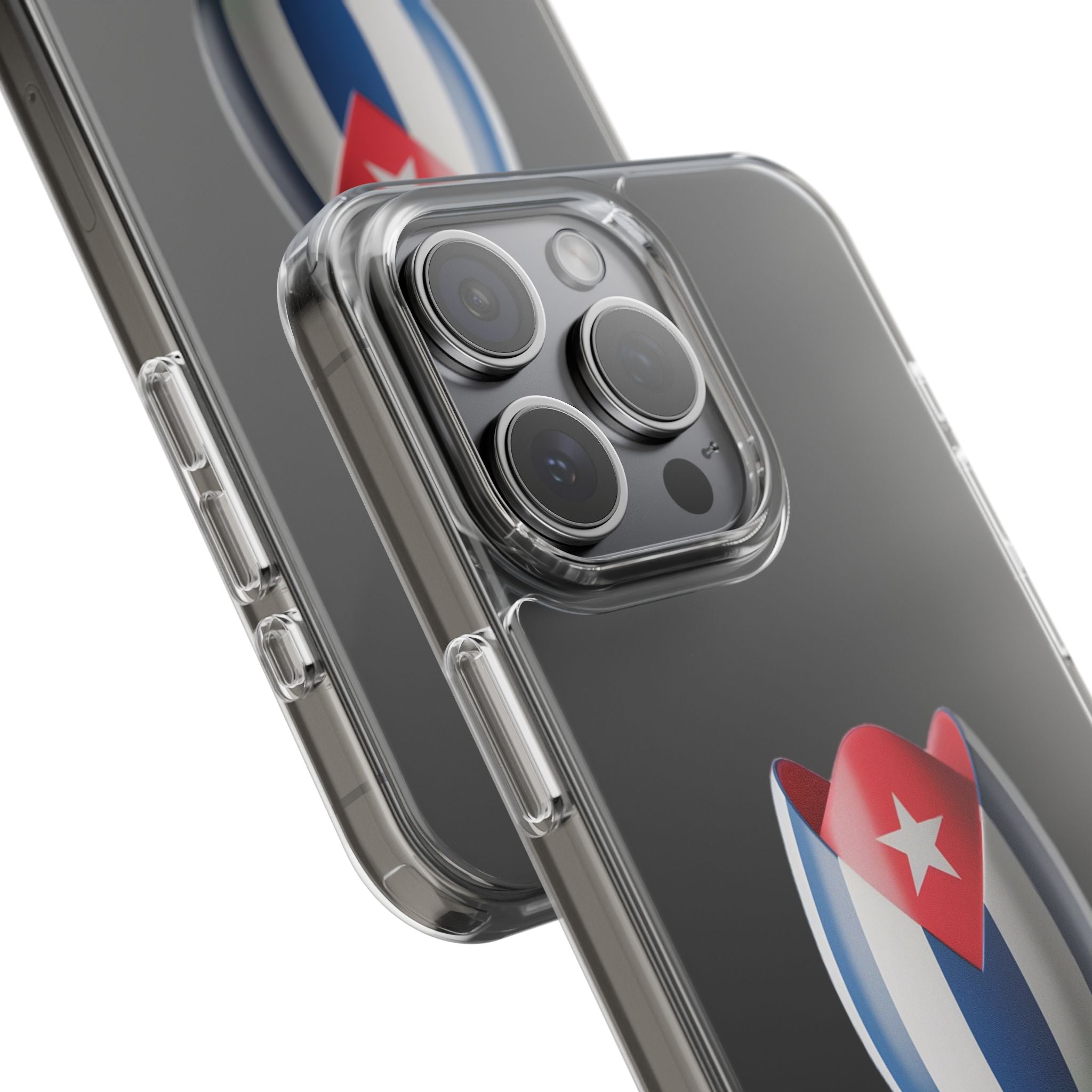 Bandera Cubana en Tulipán- Phone Case