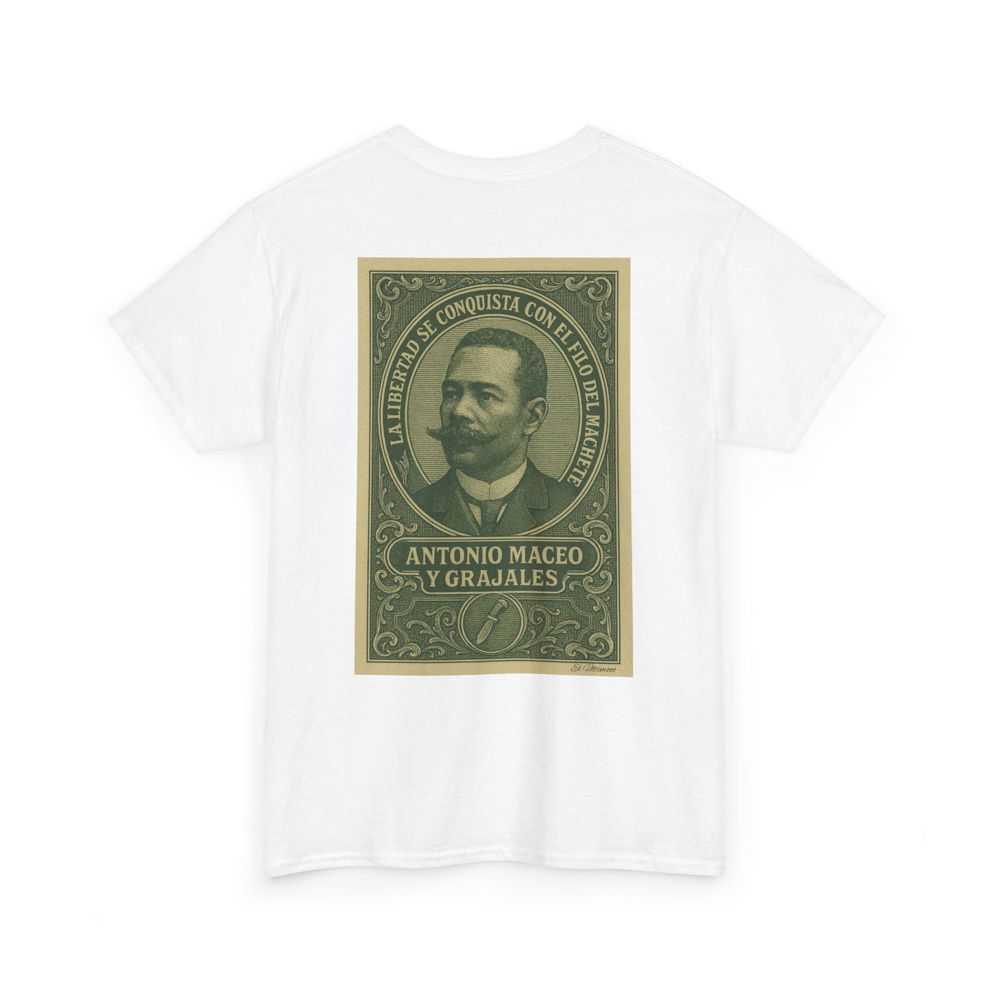 “Banco de la Utopía” – Maceo Bill Edition T-Shirt