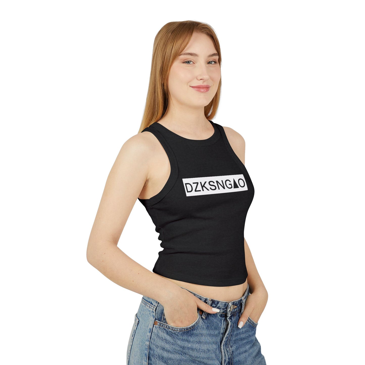 “DZKSNGAO” – Código de Rebeldía Racer Tank Top