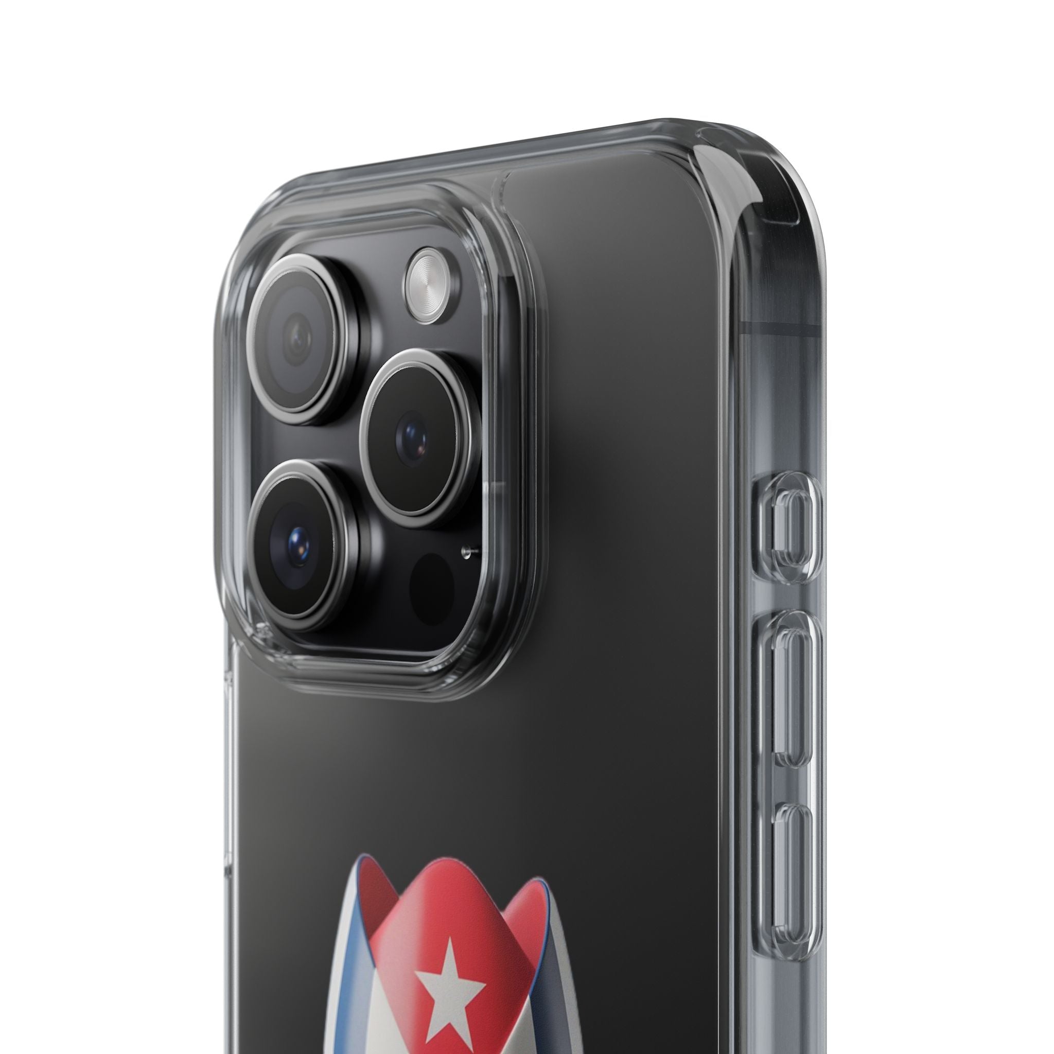 Bandera Cubana en Tulipán- Phone Case