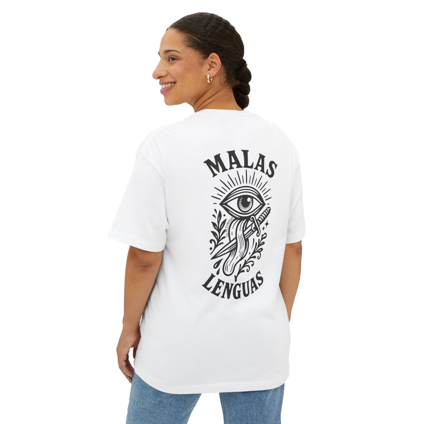 "Malas Lenguas"- Amuleto Urbano Oversized Tee