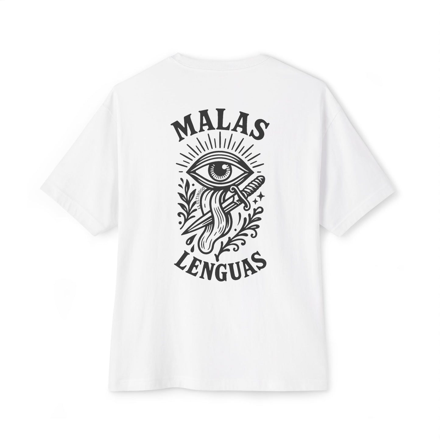 "Malas Lenguas"- Amuleto Urbano Oversized Tee