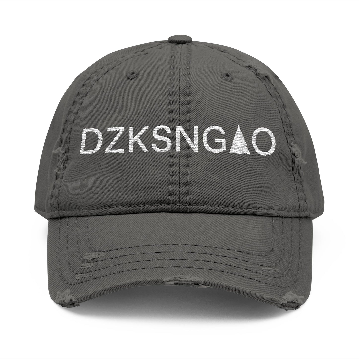 “DZKSNGAO” – Código de Rebeldía Distressed Dad Hat