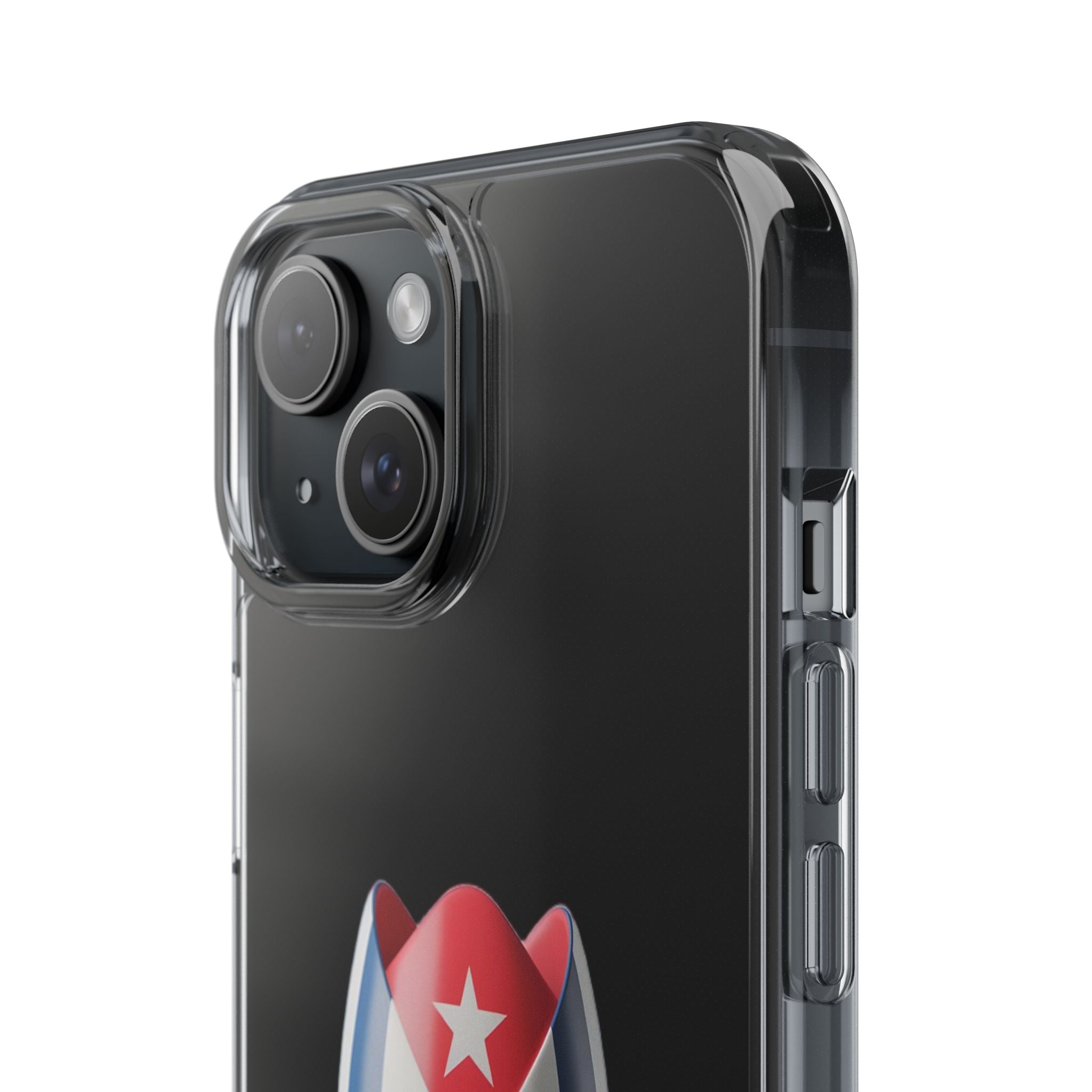 Bandera Cubana en Tulipán- Phone Case