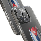 Bandera Cubana en Tulipán- Phone Case