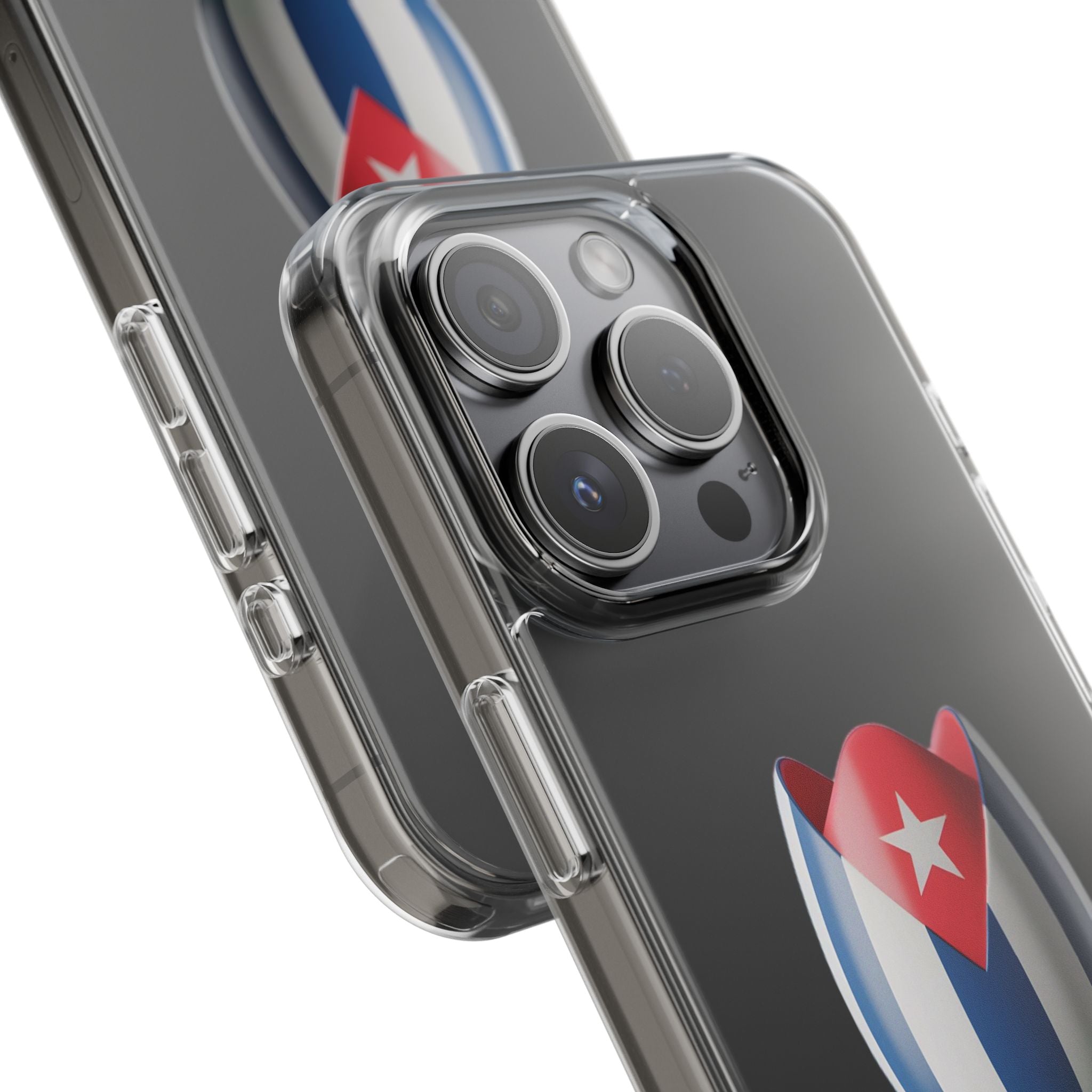 Bandera Cubana en Tulipán- Phone Case