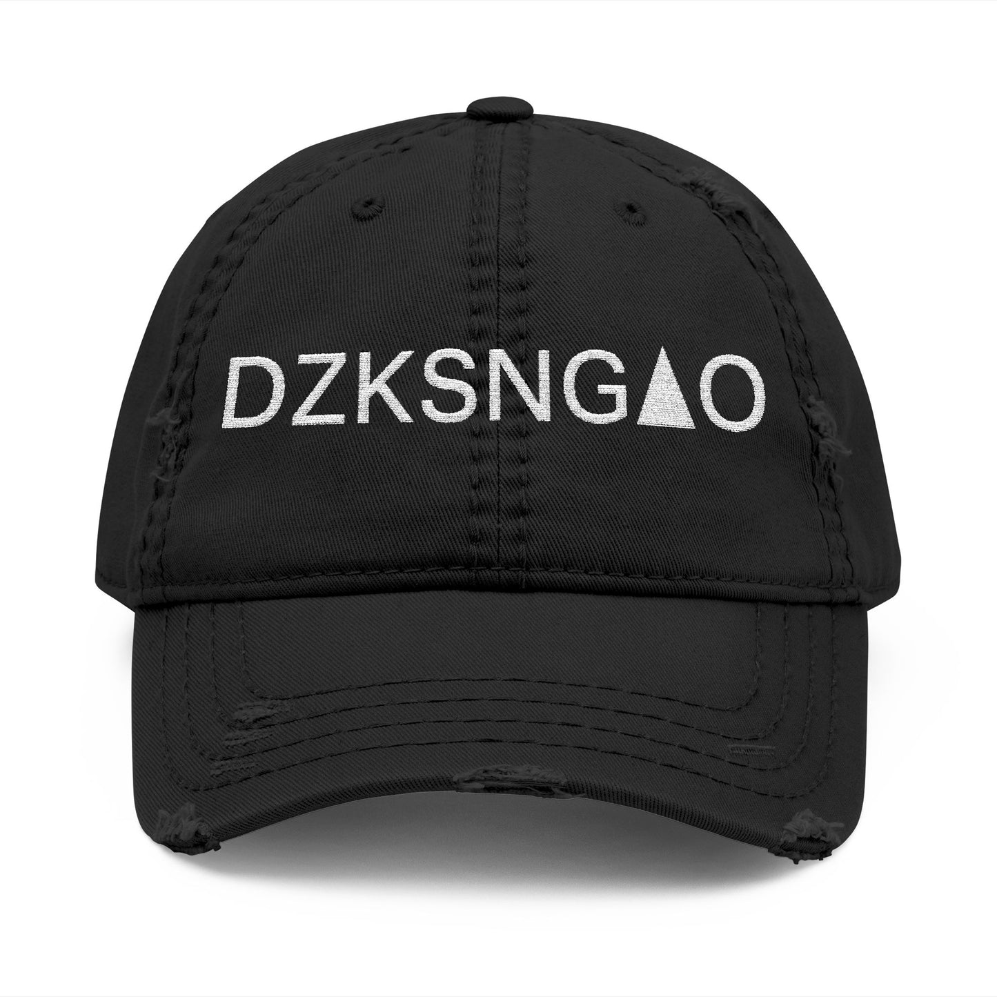 “DZKSNGAO” – Código de Rebeldía Distressed Dad Hat
