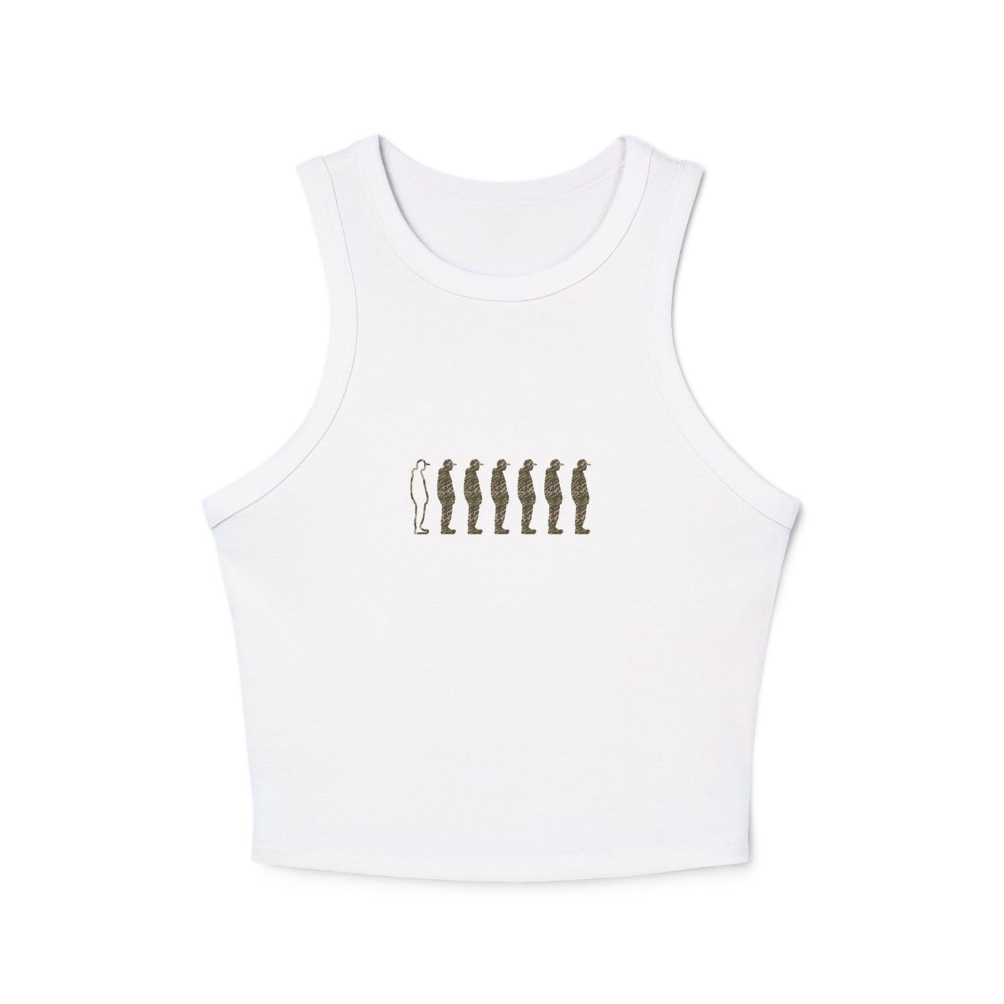 “Fila Permanente” – Uniforme de la Espera Racer Tank Top