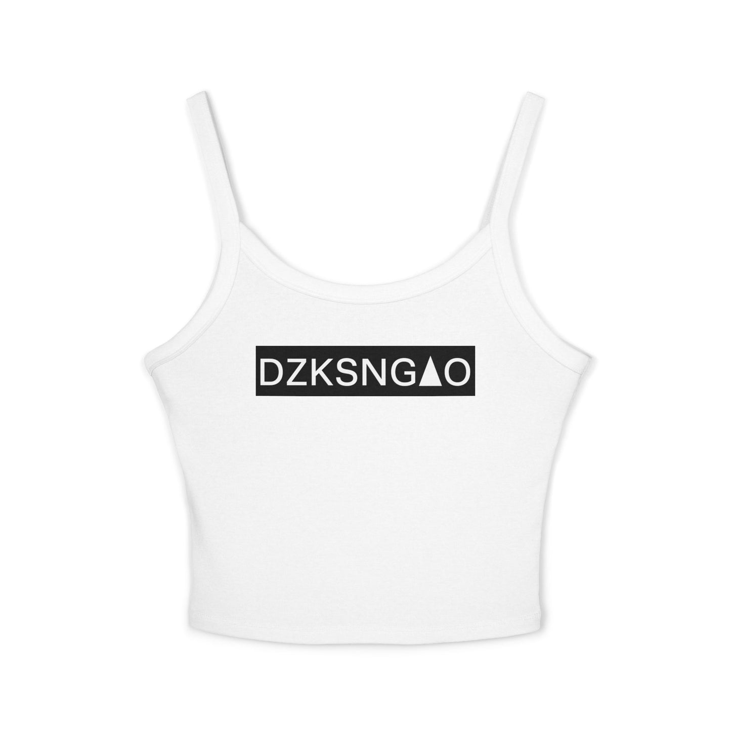 “DZKSNGAO” – Código de Rebeldía Strap Tank Top