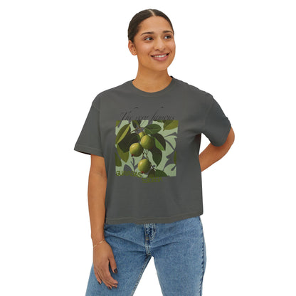"Guayabas Verdes" - The Very Famous Series Boxy Tee