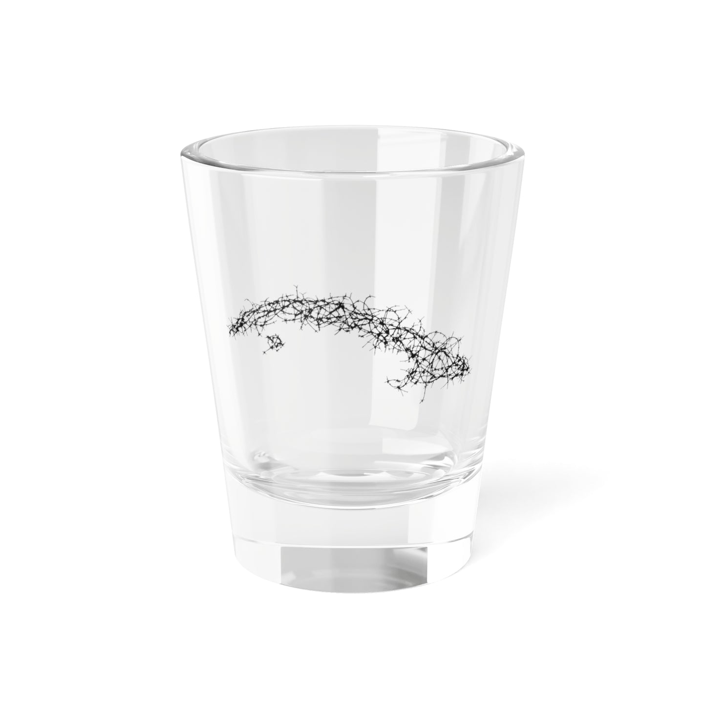 "La Isla" – Edición Alambre de Púas Shot Glass