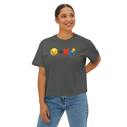 "A llorar que se perdió el tete" – Edición Women's Boxy Tee