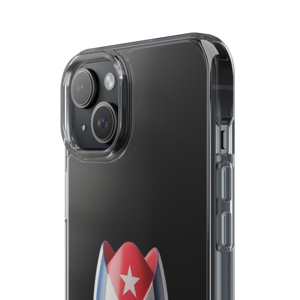 Bandera Cubana en Tulipán- Phone Case