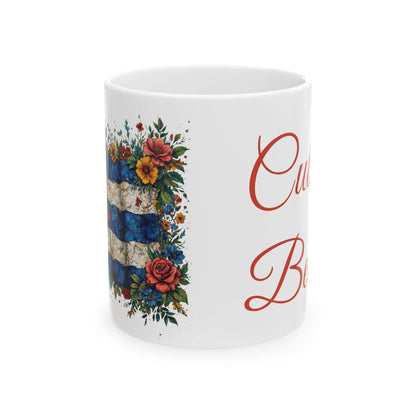 “Cuba Bella” – Edición Floral Ceramic Mug