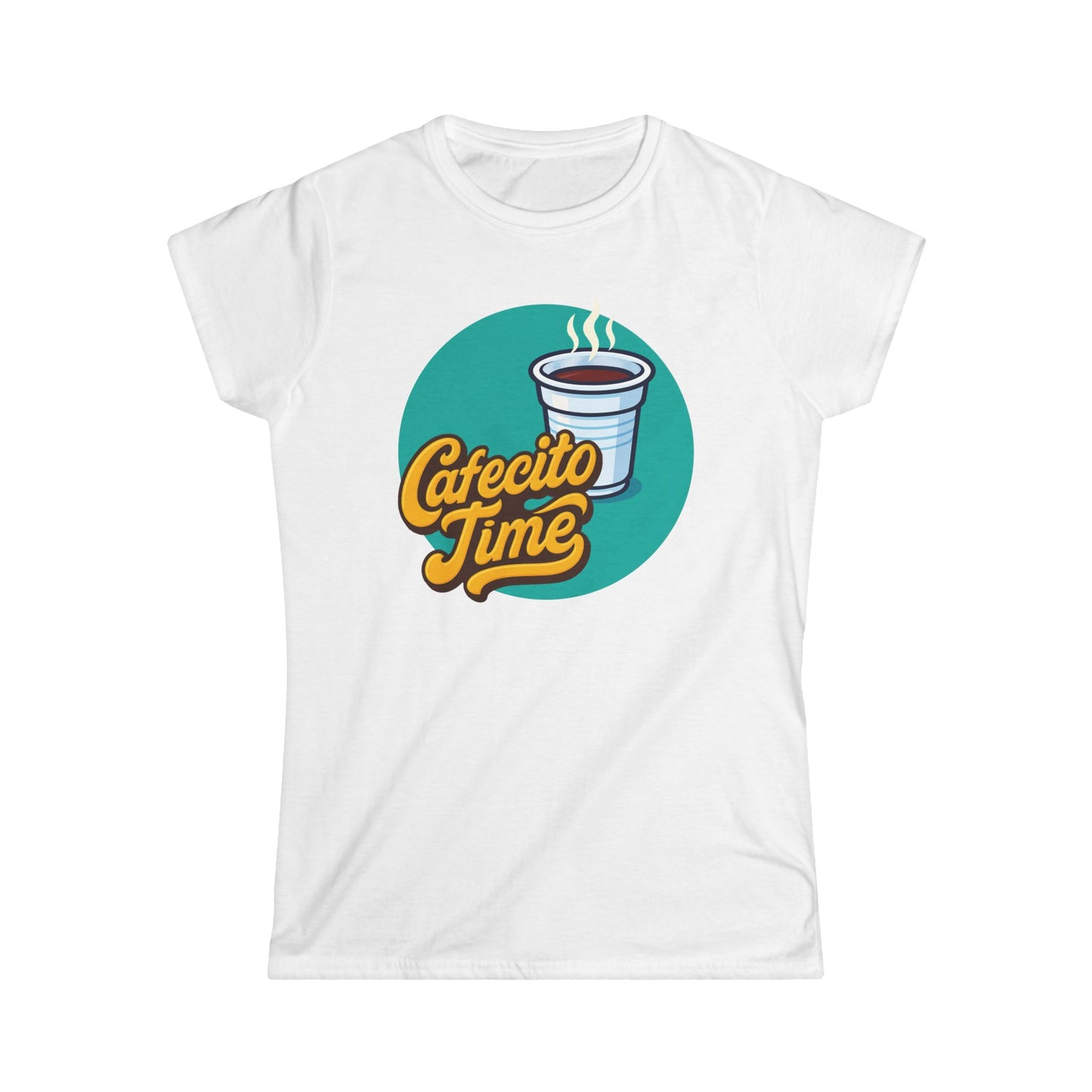 “Cafecito Time” – Edición Pa’ Despertar Softstyle Tee