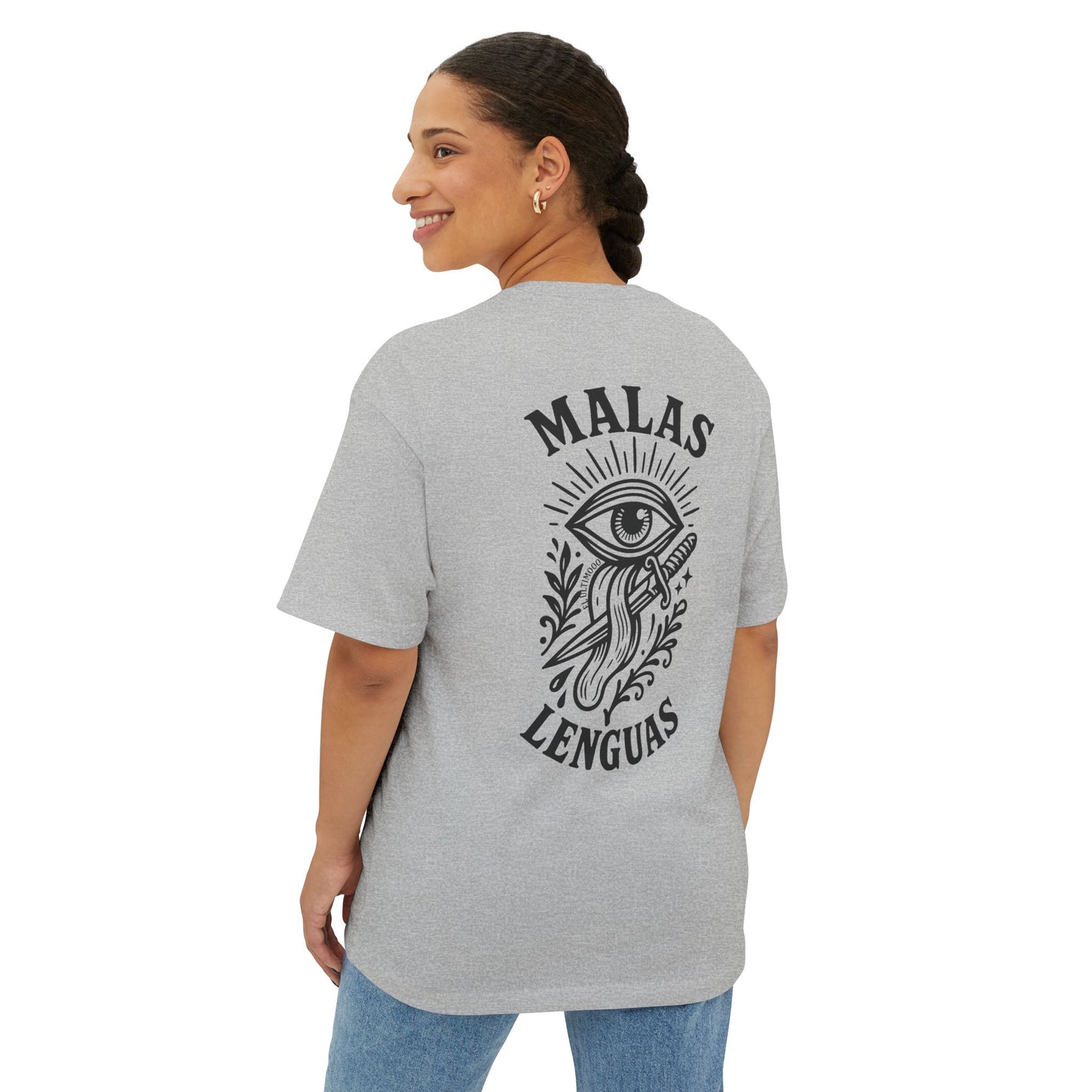 "Malas Lenguas"- Amuleto Urbano Oversized Tee