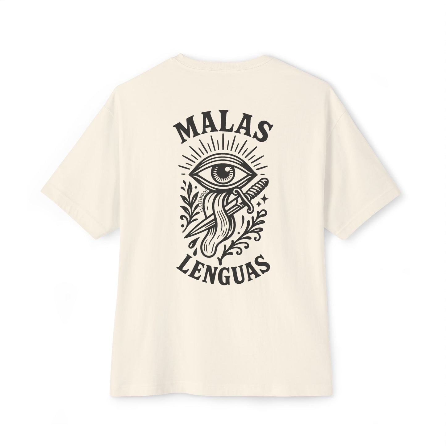 "Malas Lenguas"- Amuleto Urbano Oversized Tee