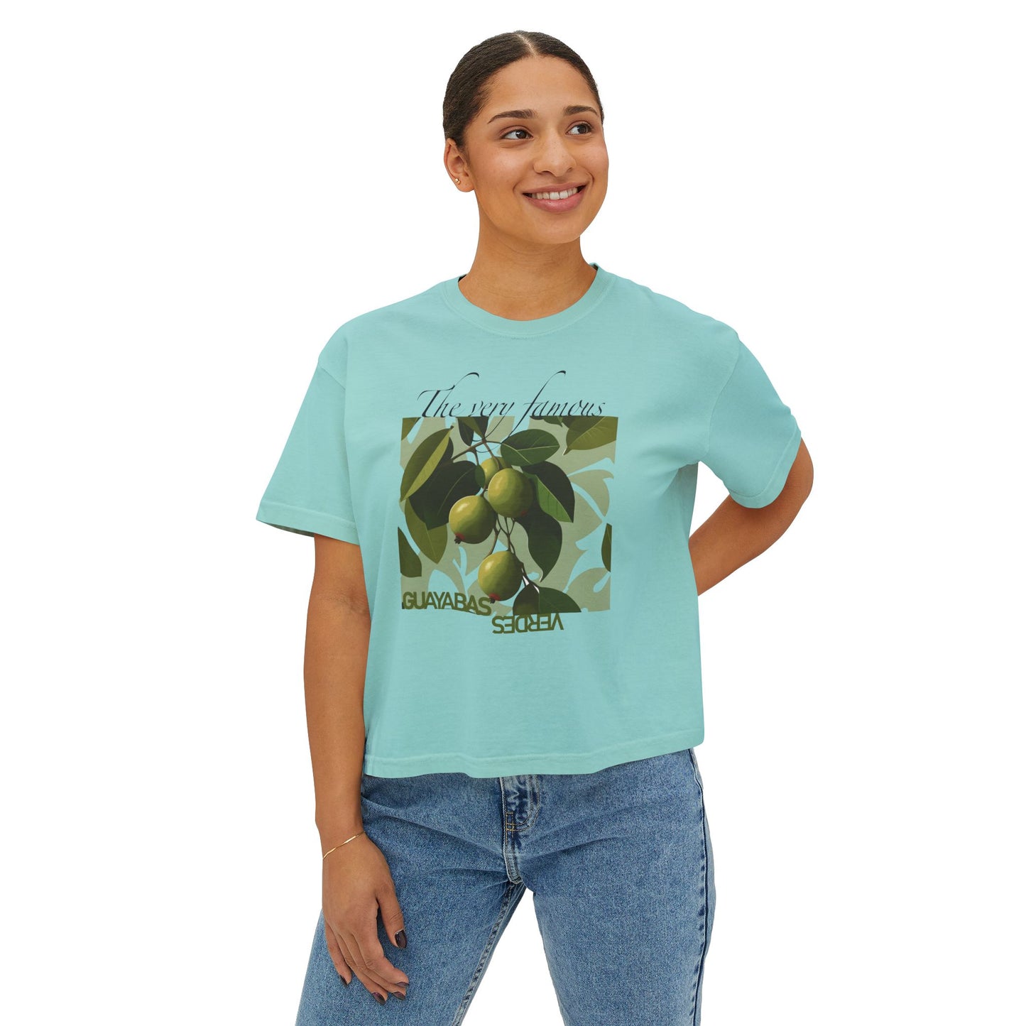 "Guayabas Verdes" - The Very Famous Series Boxy Tee