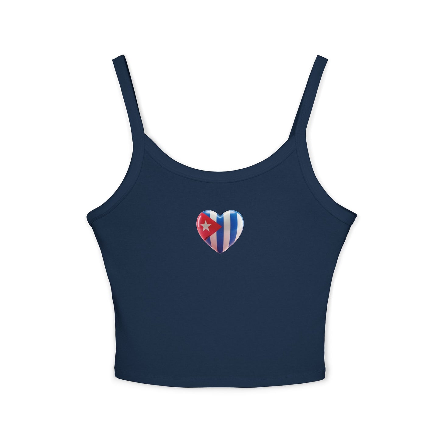 "Bandera Corazon"- Spaghetti Strap Tank Top