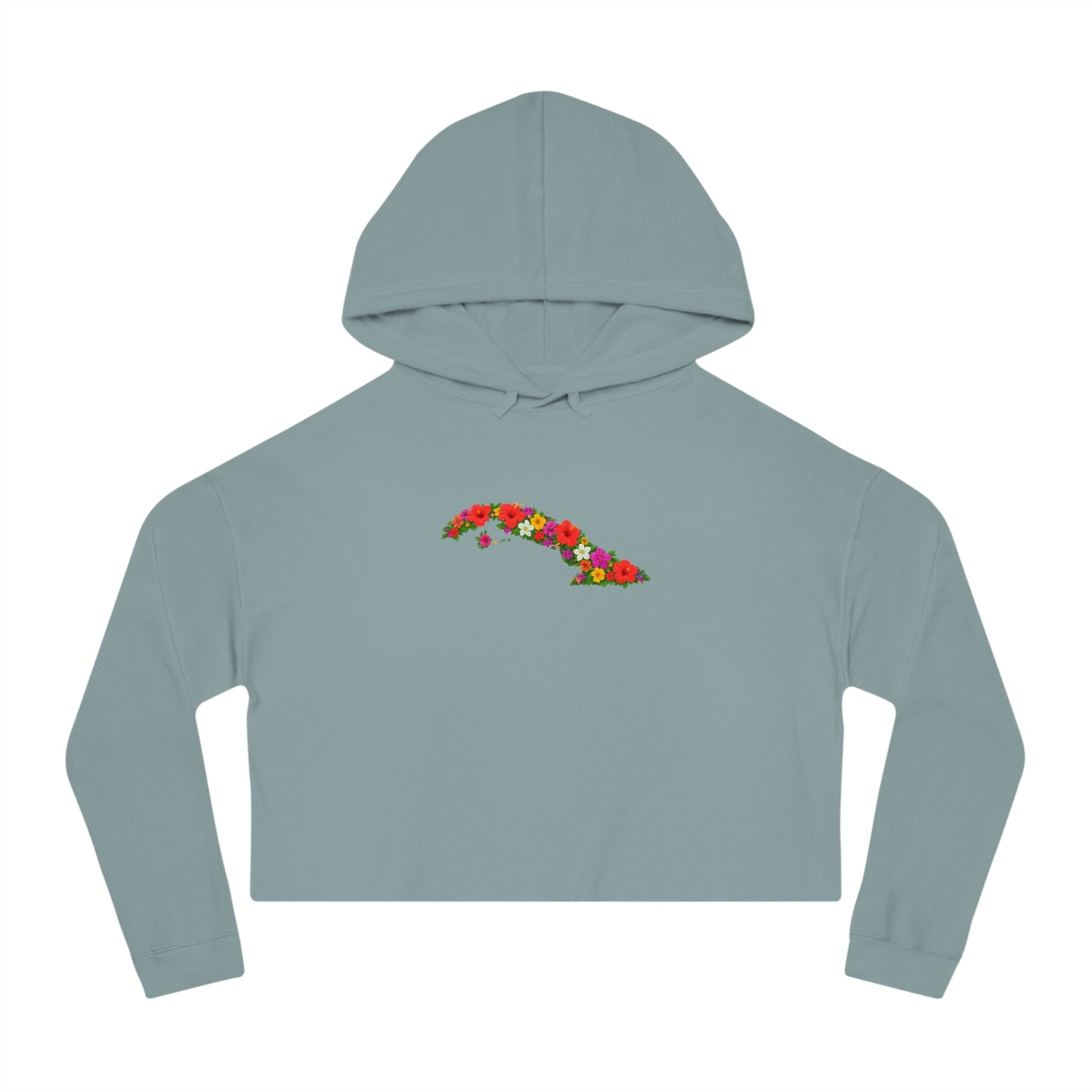 "La Isla"-Edicion Texturas Cropped Hoodie