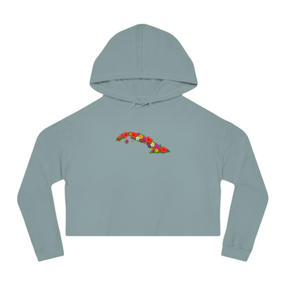 "La Isla"-Edicion Texturas Cropped Hoodie