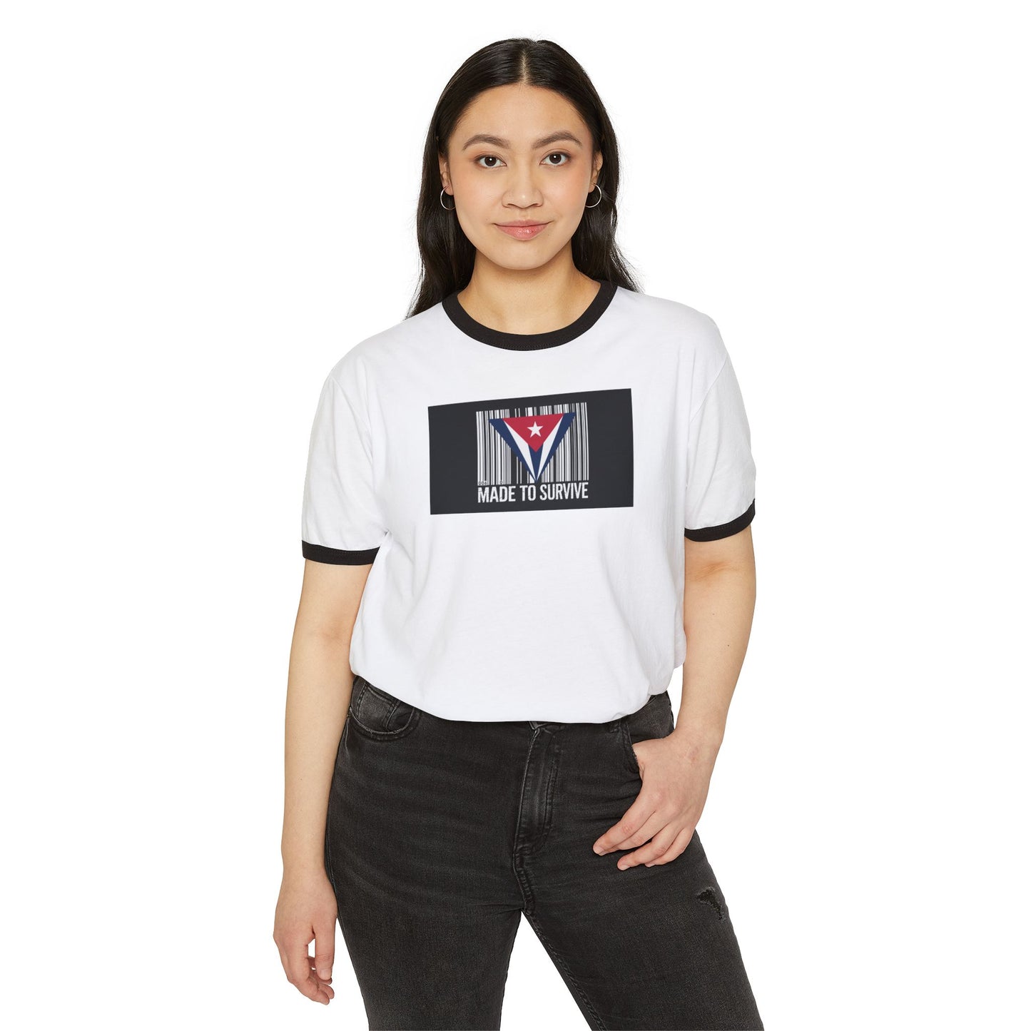 "Made to Survive"- Ringer T-Shirt