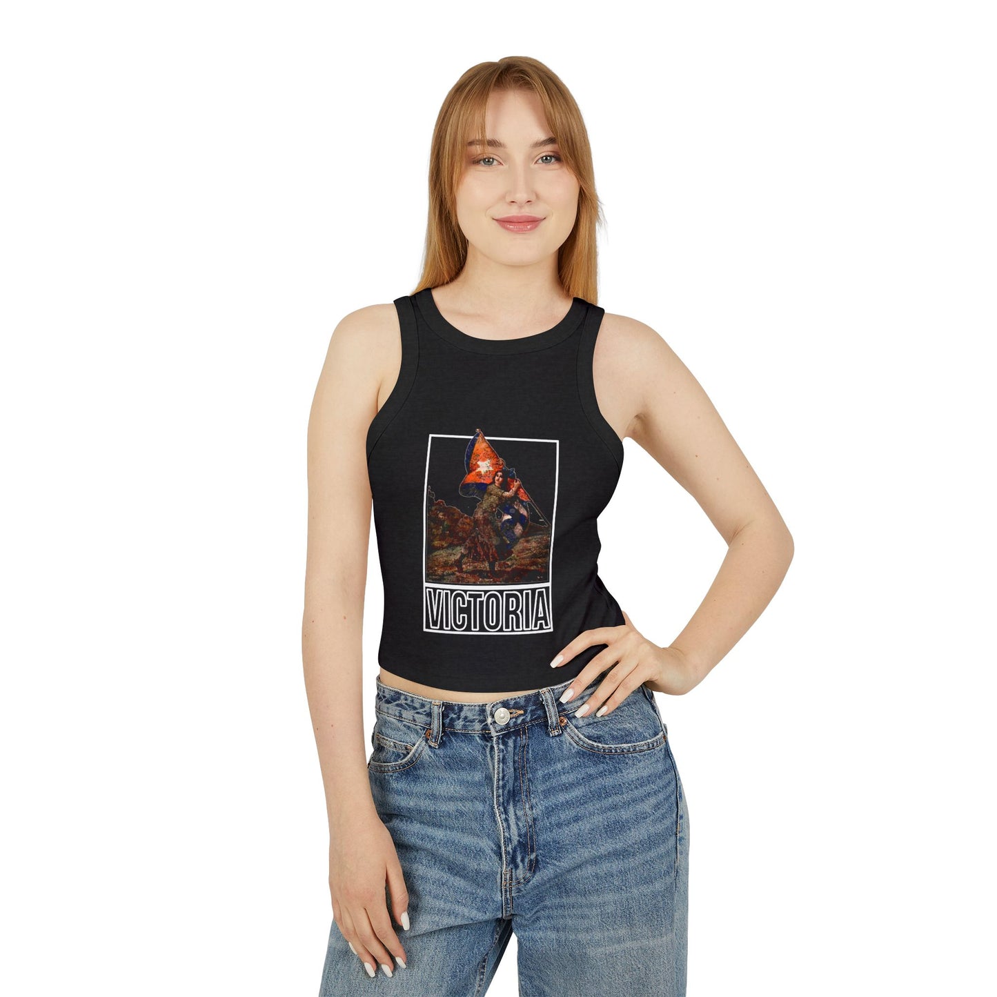 “Victoria” – La Patria se Viste de Lucha Women's Tank Top