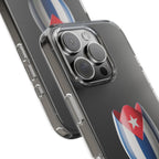 Bandera Cubana en Tulipán- Phone Case