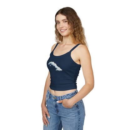 “La Isla Suspendida” – Edición Nubes  Spaghetti Strap Tank Top