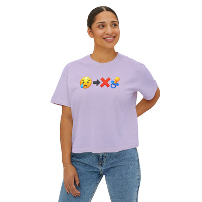 "A llorar que se perdió el tete" – Edición Women's Boxy Tee