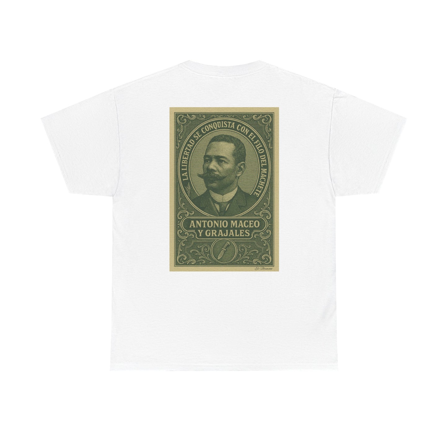 “Banco de la Utopía” – Maceo Bill Edition T-Shirt
