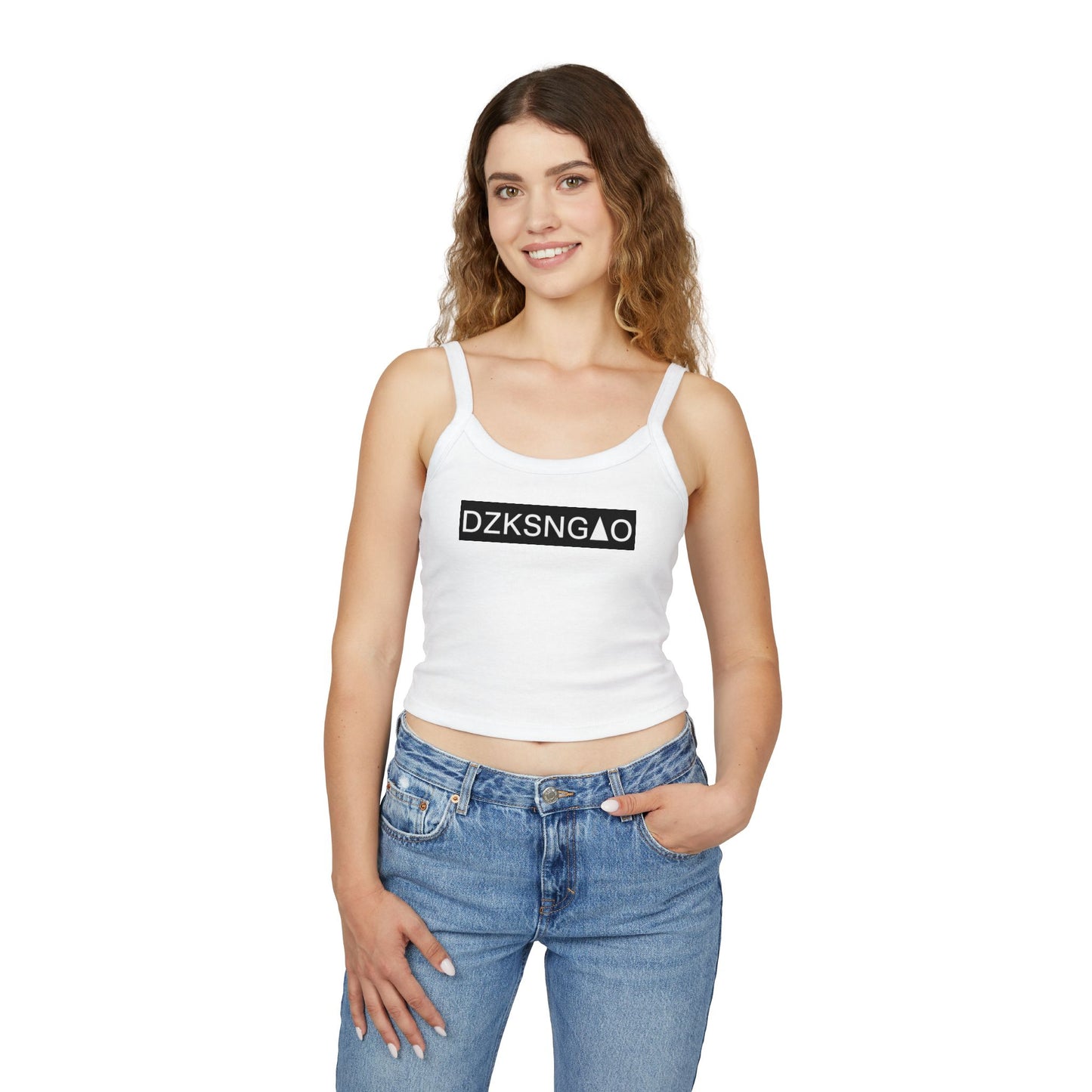 “DZKSNGAO” – Código de Rebeldía Strap Tank Top