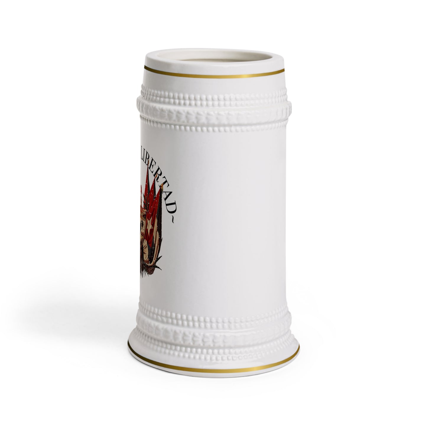"Patria y Libertad"- Edicion Escudo en Armas Beer Mug